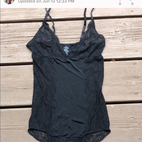 ✨ Calvin Klein Lacey Silky Bodysuit ✨ - Picture 1 of 6
